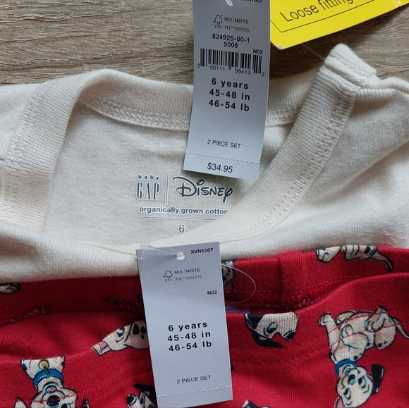 Gap 101 Dalmations pjs size 6 - Picture 11 of 16